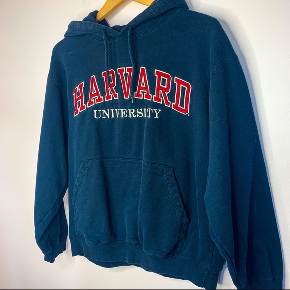 Harvard University Navy Blue Hoodie size Small - Picture 2 of 7